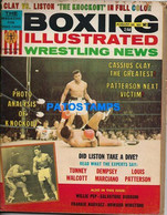 174355 SPORTS BOX REVISTA MAGAZINE BOXING ILLUSTRATED CLAY VS LISTON YEAR 1965 DETAILS NO POSTCARD - Otros & Sin Clasificación