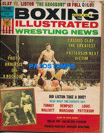 174355 SPORTS BOX REVISTA MAGAZINE BOXING ILLUSTRATED CLAY VS LISTON YEAR 1965 DETAILS NO POSTCARD - Other & Unclassified