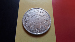 BELGIE ALBERT I EEN BELGA 5 FRANK 1931 POSITIE B - 5 Francs & 1 Belga