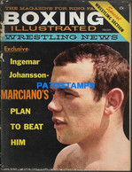 174360 SPORTS BOX REVISTA MAGAZINE BOXING INTERNATIONAL INGEMAR JOHANSSON - MARCIANO'S  YEAR 1935 NO POSTCARD - Sonstige & Ohne Zuordnung