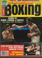 174366 SPORTS BOX REVISTA MAGAZINE BOXING INTERNATIONAL DURAN LEONARD & BENITEZ YEAR 1980 NO POSTCARD - Otros & Sin Clasificación