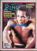 174370 SPORTS REVISTA MAGAZINE THE RING BOX GREG PAGE YEAR 1982 NO POSTCARD - Andere & Zonder Classificatie