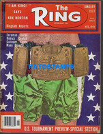 174373 SPORTS REVISTA MAGAZINE THE RING BOX FOREMAN DURAN - BOBICK CONTEH GALINDEZ CANTO YEAR 1977 NO POSTCARD - Sonstige & Ohne Zuordnung