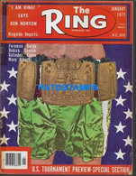 174373 SPORTS REVISTA MAGAZINE THE RING BOX FOREMAN DURAN - BOBICK CONTEH GALINDEZ CANTO YEAR 1977 NO POSTCARD - Altri & Non Classificati