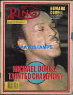 174376 SPORTS REVISTA MAGAZINE THE RING MICHAEL DOKES YEAR 1983 NO POSTCARD - Altri & Non Classificati