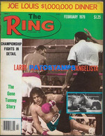 174381 SPORTS REVISTA MAGAZINE THE RING JOE LOUIS - LARRY HOLMES YEAR 1979 NO POSTCARD - Sonstige & Ohne Zuordnung