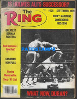 174382 SPORTS REVISTA MAGAZINE THE RING ROCKY MARCIANO - REY LAYNE - BOB SATTERFIELD YEAR 1979 SPOTTED NO POSTCARD - Otros & Sin Clasificación