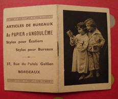 Petit Calendrier 1936. Articles De Bureaux "au Papier D'Angoulême". Bordeaux - Tamaño Grande : 1921-40