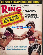 174391 SPORTS REVISTA MAGAZINE THE RING WORLD RATINGS JOE FRAZIER - JIMMY ELLIS YEAR 1968 NO POSTCARD - Other & Unclassified