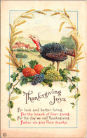 Thanksgiving Greetings With Turkey - Thanksgiving