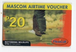 BOTSWANA RECHARGE FLEXICALL P20 MASCOM AIRTIME Aigle - Botswana