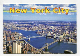 AK 010747 USA - New York City - Mehransichten, Panoramakarten