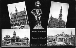 Souvenir De BRUXELLES - Panoramische Zichten, Meerdere Zichten