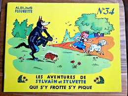 SYLVAIN Et SYLVETTE N° 34  Cuvillier FLEURUS  1960 - Sylvain Et Sylvette