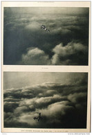 Jean Navarre évoluant En Plein Ciel - Sur Un Mer De Nuages - Page Original - 1916 - Historische Dokumente