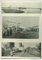 Un Coin De La Grande Place De Monastir - Le Village De Verbeni - Page Original - 1916 - Documenti Storici