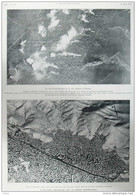 Un Des Bombardements De La Ville Bulgare De Petritch - Vue De Monastir -  Page Original - 1916 - Documenti Storici