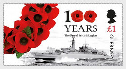 Guernsey MNH ** 2021  Centenary Of The Royal British Legion - Part 4 - Guernsey