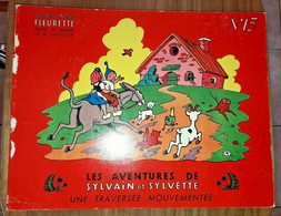 Bd Souple SYLVAIN Et SYLVETTE N° 15 Cuvillier  FLEURUS  1957 - Sylvain Et Sylvette