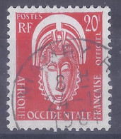 COLONIES  FRANÇAISES - AOF - T-Service N° 6° - Used Stamps
