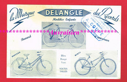 1 Buvard ... Sport Cyclisme ... Vélo Bicyclette DELANGLE ... - Sports