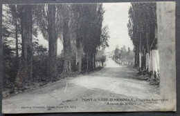 CPA 17 PONT L'ABBE D'ARNOULT- Avenue De La Gare - Ed. Tavernier 5 - Ref. H 120 - Pont-l'Abbé-d'Arnoult