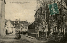 37 - LE GRAND-PRESSIGNY - Avenue De La Gare - - Le Grand-Pressigny