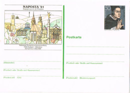 L-ALL-222 - ALLEMAGNE Entier Postal NAPOSTA 81 Stuttgart Albertus Magnus EUROPA - Private Postcards - Mint