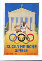 Oy197 / OLYMPIADE - Sonderkarte Des österr. Olympia-Fond 1936 - Verano 1936: Berlin