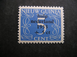 NETHERLANDS NEW GUINEA Flood Relief Work 1953 MNH - Nueva Guinea Holandesa