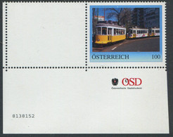 ÖSTERREICH / 8138152 / Straßenbahn Linie 26 Lissabon / Eckrandstück Mit Nummer / Postfrisch / ** / MNH - Private Stamps
