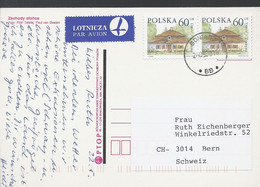 Polen Postkaart Uit 2000 Met 2 Zegels (3805) - Cartas & Documentos