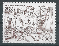 SPM 2021 - Métiers Anciens : Le Voilier - Unused Stamps