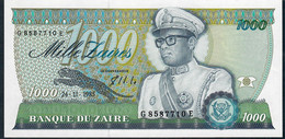 ZAIRE P31a 1000 ZAIRES 1985 #G/E UNC. - Zaire