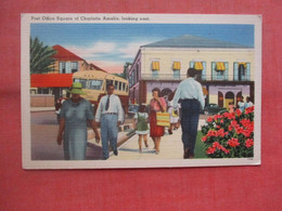 Post Office Square Of Charlotte Amalie.  Virgin Islands, US    Ref  5280 - Jungferninseln, Amerik.