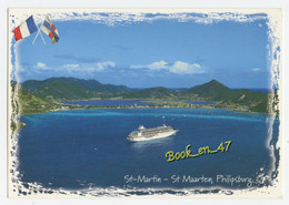 {61293} Antilles Néerlandaises , Sint Maarten , Saint Martin Philipsburg ; Paquebot - Saint-Martin