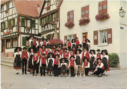 R 525  DAMBACH LA VILLE   LE GROUPE FOLKLORIQUE - Dambach-la-ville