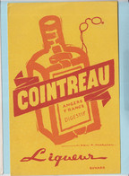 Buvard Liqueur D'angers Digestif Alcool COINTREAU Illustrateur Mercier 21 - Liquore & Birra