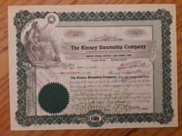 The Kinney Steamship Company - Schiffahrt