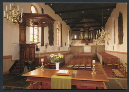 Intereur . Ned. Herv. Kerk Kerkstraat 1, 8713 KG Hindeloopen - NOT  Used  2 Scans For Condition. (Originalscan !!) - Hindeloopen