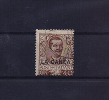 GREECE CRETE 1906 ITALIAN POST 4O CENTIMI IHELLAS No 10 USED STAMP - Crète