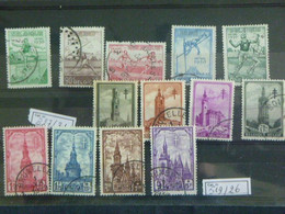BELG.1939 & 1950 519-526 & 827-831 - Used Stamps