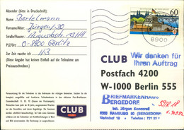 1992, Koblenz Ohne Fluoreszend Auf Bedarfpostkarte - Otros & Sin Clasificación