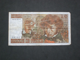 Billet 10 Francs Berlioz R  6 - 11 - -1975 R - 10 F 1972-1978 ''Berlioz''