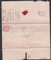 Brief 1 Groschen DR 19 RANIS Nach Rudolstadt - Storia Postale