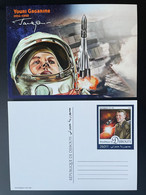 Djibouti Dschibuti 2016 Mi. 1189 - 1193 Stationery Entier Ganzsache Youri Gagarine Yuri Gagarin Space Espace Raumfahrt - Gibuti (1977-...)