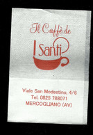 Tovagliolino Da Caffè - I Santi - Mercogliano ( Avellino ) - Serviettes Publicitaires