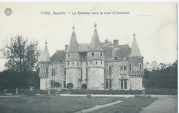 Spontin - Le Château Vers La Cour D'honneur - Yvoir