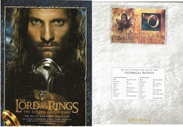 Isle Of Man 2003 Lord Of The Rings  In Folder With 8 Minisheets And Bloc, Mi 1099- 1106 + Bloc 49  MNH(**) - Isle Of Man