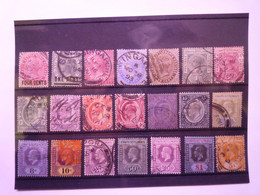 GP 2021 - 232  LOT De TIMBRES ANCIENS De STRAITS SETTLEMENTS  XXX - Singapour (...-1959)